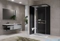 Novellini Glax 2 2.0 kabina z hydromasażem hydro plus 120x80 lewa biała G222P129ST1L-1UH