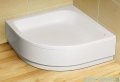 Radaway Samos A Brodzik półokrągły 90x90 bez obudowy 4S99300-03B 
