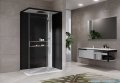 Novellini Glax 2 2.0 kabina z hydromasażem 120x80 prawa biała G222P120DM1-1UH