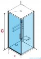 Novellini Glax 2 2.0 kabina z hydromasażem 90x90 lewa total biała G22GF90SM1-1UU