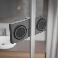 Radaway Essenza Pro Brushed GunMetal Kdj kabina 80x70cm prawa szczotkowany grafit 10097080-92-01R/10098070-01-01