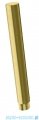 Kohlman Experience Brushed Gold zestaw prysznicowy z deszczownicą kwadratową 25x25 cm złoto szczotkowane QW210EGDBQ25