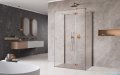 Radaway Essenza Brushed Copper Kdj+S kabina 80x110x80cm prawa szczotkowana miedź 1384051-01-01/1385023-93-01R/1384051-01-01