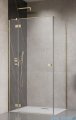 Radaway Essenza Kdj Brushed Gold kabina 90x70cm lewa szczotkowane złoto 1385044-99-01L/1384048-01-01