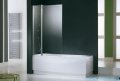 Novellini Parawan Aurora3 98x150cm profil biały szkło przezroczyste AURORAN3-1A