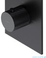 Omnires Contour system prysznicowy podtynkowy termostatyczny antracyt SYSCT11AT