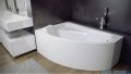 Besco Rima 150x95cm wanna asymetryczna lewa + obudowa + syfon