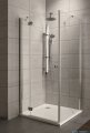 Radaway Torrenta Kdj kabina 100x80 lewa szkło przejrzyste + Brodzik Doros D + syfon