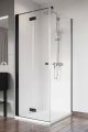 Radaway Nes Black KDJ B kabina 90x90 lewa przejrzyste 10025090-54-01L/10039090-01-01