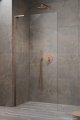 Radaway Modo SL II Brushed Copper kabina Walk-in 95x200 lewa szczotkowana miedź 10319095-93-01L