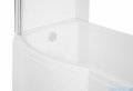 Besco Inspiro 150x70cm Wanna asymetryczna z parawanem lewa #WAI-150-PLE