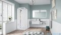 Novellini Glax 1 2.0 kabina z sauna parową 80x80 lewa srebrna G21GF80ST5-1BB