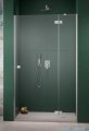 Radaway Essenza Brushed Nickel Dwj drzwi wnękowe 110cm prawe szczotkowany nikiel/szkło przejrzyste 1385015-91-01R