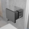 Radaway Essenza Pro Brushed GunMetal Kdj kabina 80x110cm lewa szczotkowany grafit 10097080-92-01L/10098110-01-01