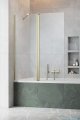 Radaway Nes Pnd II Brushed Gold parawan nawannowy 100cm lewy szczotkowane złoto 10009100-99-01L