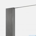 New Trendy Nesta Gunmetal Brushed kabina Walk-In 120x200 cm grafit szczotkowany K-1759
