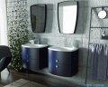 Oristo Louis szafka z umywalką 81x55x47 granatowy mat OR50-SD2S-82-14/UME-LU-82-94