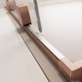 Radaway Furo SL Brushed Copper DWJ drzwi prysznicowe 100cm prawe szczotkowana miedź 10307522-93-01R/10110480-01-01