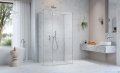 Radaway Fuenta Kdj+S kabina 90x100x90cm lewa chrom połysk szkło przejrzyste 1384050-01-01/1384022-01-01L/1384050-01-01