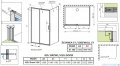 Radaway Premium Pro Black Kdj kabina 120x100cm lewa czarny mat/szkło przejrzyste 1015120-54-01L/1016100-54-01