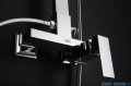 Art Platino Panama zestaw kabinowo-prysznicowy natynkowy chrom PAN-ZKPN.400C