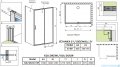 Radaway Premium Pro Kdj kabina 130x80cm prawa szkło przejrzyste 1015130-01-01R/1016080-01-01