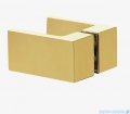 New Trendy Avexa Gold kabina prostokątna 80x110x200 cm przejrzyste lewa EXK-1736