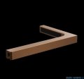 Radaway Essenza 8 SL Brushed Copper PND II parawan nawannowy 100cm prawy szczotkowana miedź/przejrzyste 10500100-93-01R