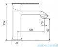 Art Platino Panama bateria umywalkowa chrom PAN-BUN.010C