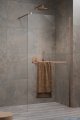 Radaway Modo New II Brushed Copper z wieszakiem kabina Walk-in 110x200 szczotkowana miedź 389114-93-01W