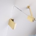 Radaway Essenza Pro Gold Kdj+S kabina 80x100x80cm lewa złoty połysk/szkło przejrzyste 10097310-09-01L/10098080-01-01/10098080-01-01