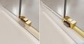 Radaway Idea Gold Kdj kabina 140x80cm prawa złoty połysk/szkło przejrzyste 387044-09-01R/387051-09-01L
