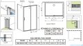 Radaway Premium Pro Kdj kabina 130x100cm prawa szkło przejrzyste 1015130-01-01R/1016100-01-01