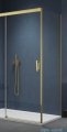 SanSwiss Cadura Gold Line ścianka boczna Cast 75x200cm profile złote CAST0751207