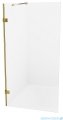 New Trendy Avexa Gold parawan nawannowy z wspornikiem skośnym 90x150 cm przejrzyste EXK-2008