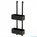 Tiger 2 Store wisząca półka prysznicowa 25cm czarna 1500210746
