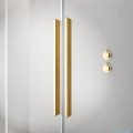 Radaway Furo Gold SL kabina Walk-in 90x200cm lewa złoty połysk/szkło przejrzyste 10306488-09-01L/10110444-01-01