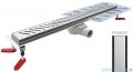 Wiper New Premium Ponente Odpływ liniowy z kołnierzem 60 cm syfon drop 35 szlif 500.0102.02.060