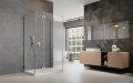 Radaway Essenza Pro Brushed Nickel Kdj+S kabina 90x110x90cm lewa szczotkowany nikiel 10097311-91-01L/10098090-01-01/10098090-01-01
