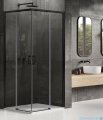 New Trendy Prime Black kabina prostokątna 90x70x200 cm przejrzyste D-0314A/D-0351A