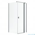 Radaway Nes Kdj II Brushed GunMetal kabina 80x100cm prawa szczotkowany grafit 10032080-92-01R/10039100-01-01