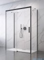 Radaway Idea Black Kdj+s kabina prysznicowa 80x150x80 lewa czarny mat/szkło przejrzyste 10116150-54-01L/387051-54-01R/10117080-01-01