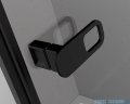 Radaway Nes 8 Black Dwd II drzwi wnękowe 170cm W3 czarny mat/szkło przejrzyste 10081083-54-01/10080187-54-01
