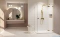 Radaway Essenza Pro Brushed Gold Kdj kabina 120x75cm prawa szczotkowane złoto 10097120-99-01R/10098075-01-01