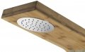 Corsan Bali panel prysznicowy z mieszaczem chrom drewno bambusowe B-231MCR