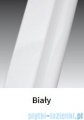 Novellini Ścianka Kabiny prysznicowej LUNES 75 cm szkło przejrzyste profil biały LUNESA75L-1D