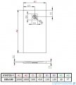 Radaway Kyntos F brodzik 180x100cm antracyt HKF180100-64