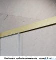 Radaway Idea 8 QL XL Kdj Brushed Gold kabina 100x90cm lewa szczotkowane złoto 10560517-99-01L/10570472-01-01/10580090-01-01R