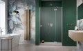 Radaway Essenza Brushed Nickel Dwj drzwi wnękowe 110cm prawe szczotkowany nikiel/szkło przejrzyste 1385015-91-01R