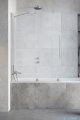 Radaway Furo Brushed Nickel PND II parawan nawannowy 150cm lewy szczotkowany nikiel 10109788-91-01L/10112744-01-01